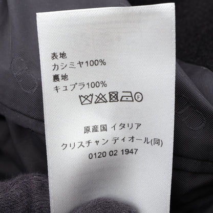 Classic Coat チェスターコート カシミヤ ブラック ディオール