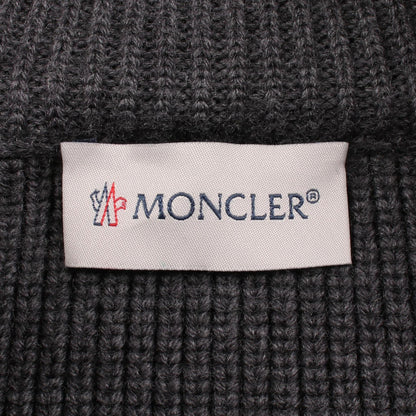 ニット切替 ダウンジャケット ナイロン ウール グレー モンクレール アウター MONCLER