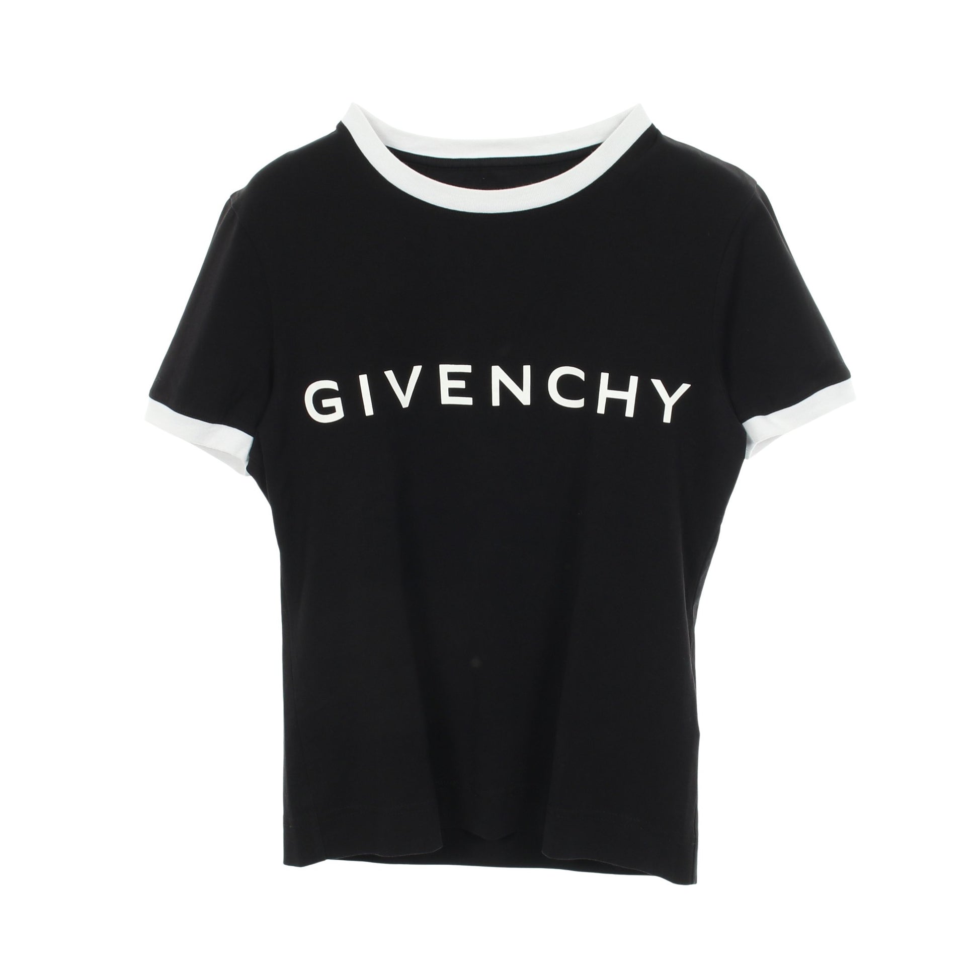 ロゴプリント 半袖Tシャツ コットン ブラック ジバンシィ トップス GIVENCHY