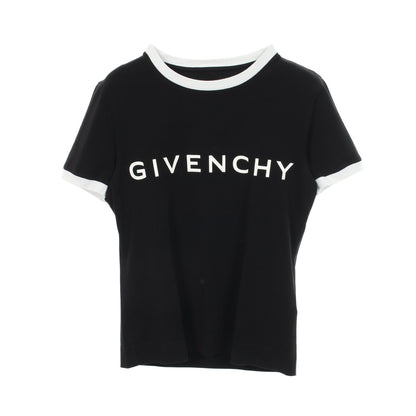 ロゴプリント 半袖Tシャツ コットン ブラック ジバンシィ トップス GIVENCHY