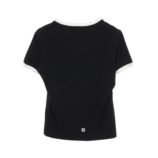 ロゴプリント 半袖Tシャツ コットン ブラック ジバンシィ トップス GIVENCHY
