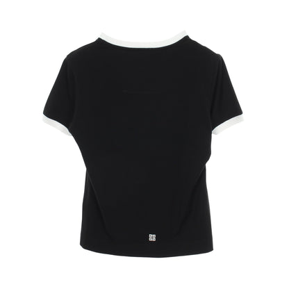 ロゴプリント 半袖Tシャツ コットン ブラック ジバンシィ トップス GIVENCHY