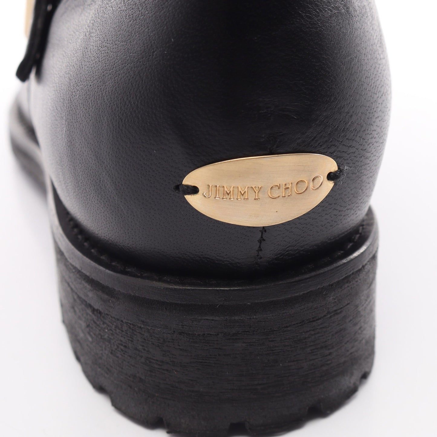 Biker Mid バイカーミッド ブーツ レザー ブラック ジミーチュウ