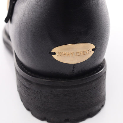 Biker Mid バイカーミッド ブーツ レザー ブラック ジミーチュウ