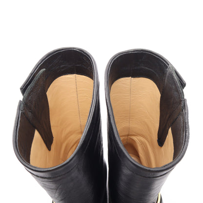 Biker Mid バイカーミッド ブーツ レザー ブラック ジミーチュウ