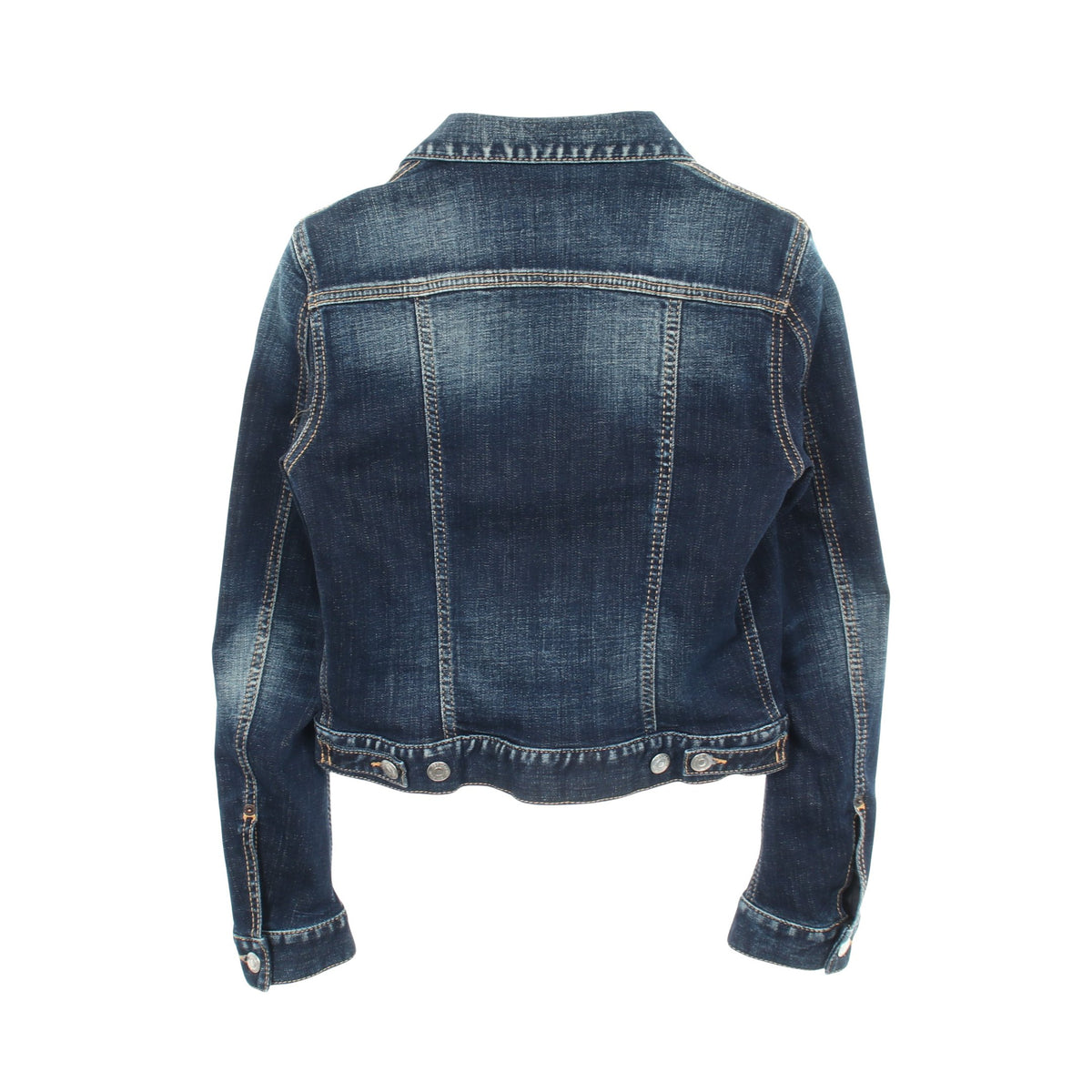 Medium Super Star Wash Classic Jeans Jacket ダメージ加工 デニムジャケット コットン インディゴブルー ディースクエアード アウター DSQUARED2