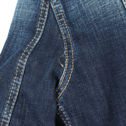 Medium Super Star Wash Classic Jeans Jacket ダメージ加工 デニムジャケット コットン インディゴブルー ディースクエアード アウター DSQUARED2