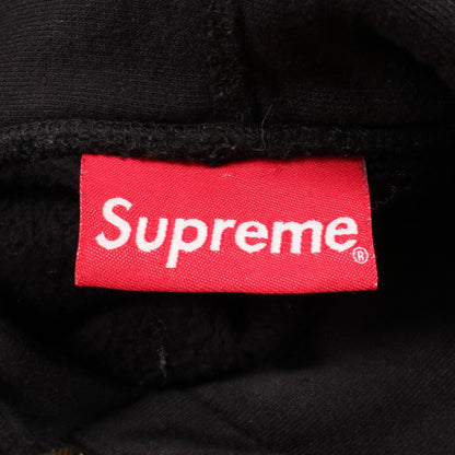 Jewels Hooded Sweatshirt ロゴ ビジュー プルオーバーパーカー コットン ブラック シュプリーム トップス Supreme
