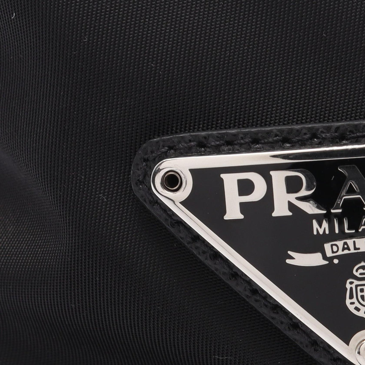 Re-Nylon トライアングルロゴ バケット バケット ハット ナイロン ブラック プラダ 財布・小物 PRADA