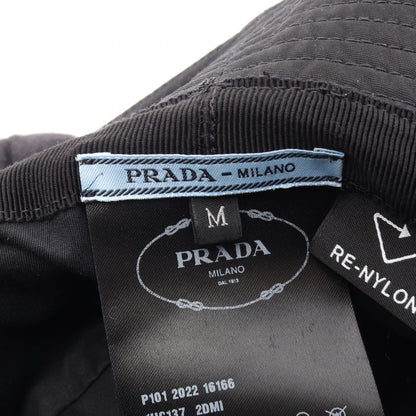 Re-Nylon トライアングルロゴ バケット バケット ハット ナイロン ブラック プラダ 財布・小物 PRADA