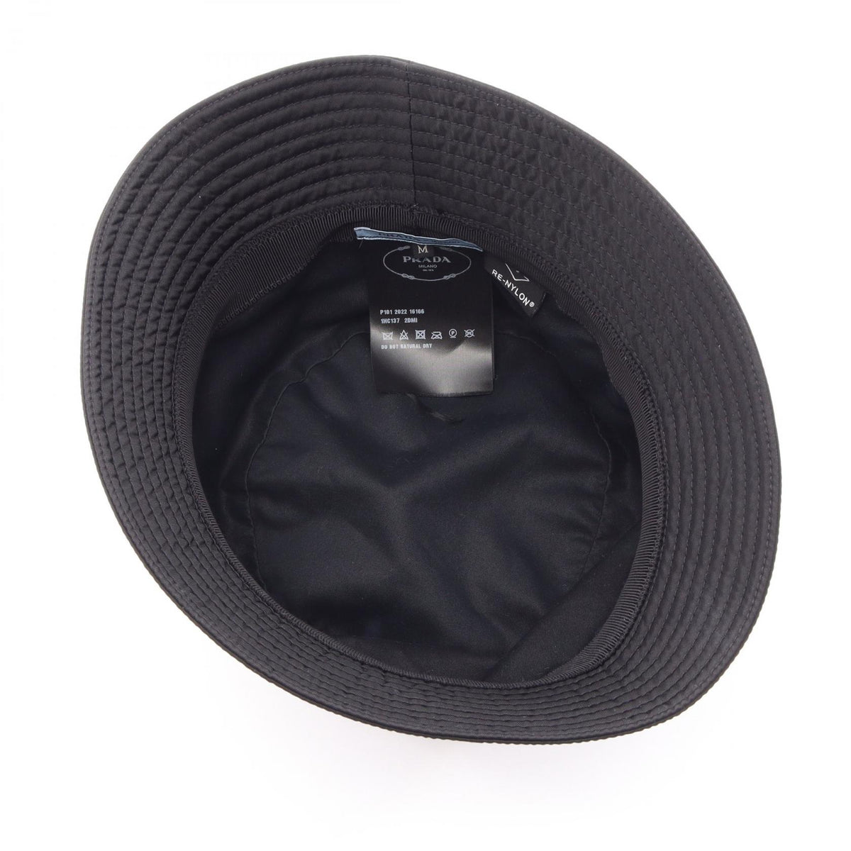 Re-Nylon トライアングルロゴ バケット バケット ハット ナイロン ブラック プラダ 財布・小物 PRADA