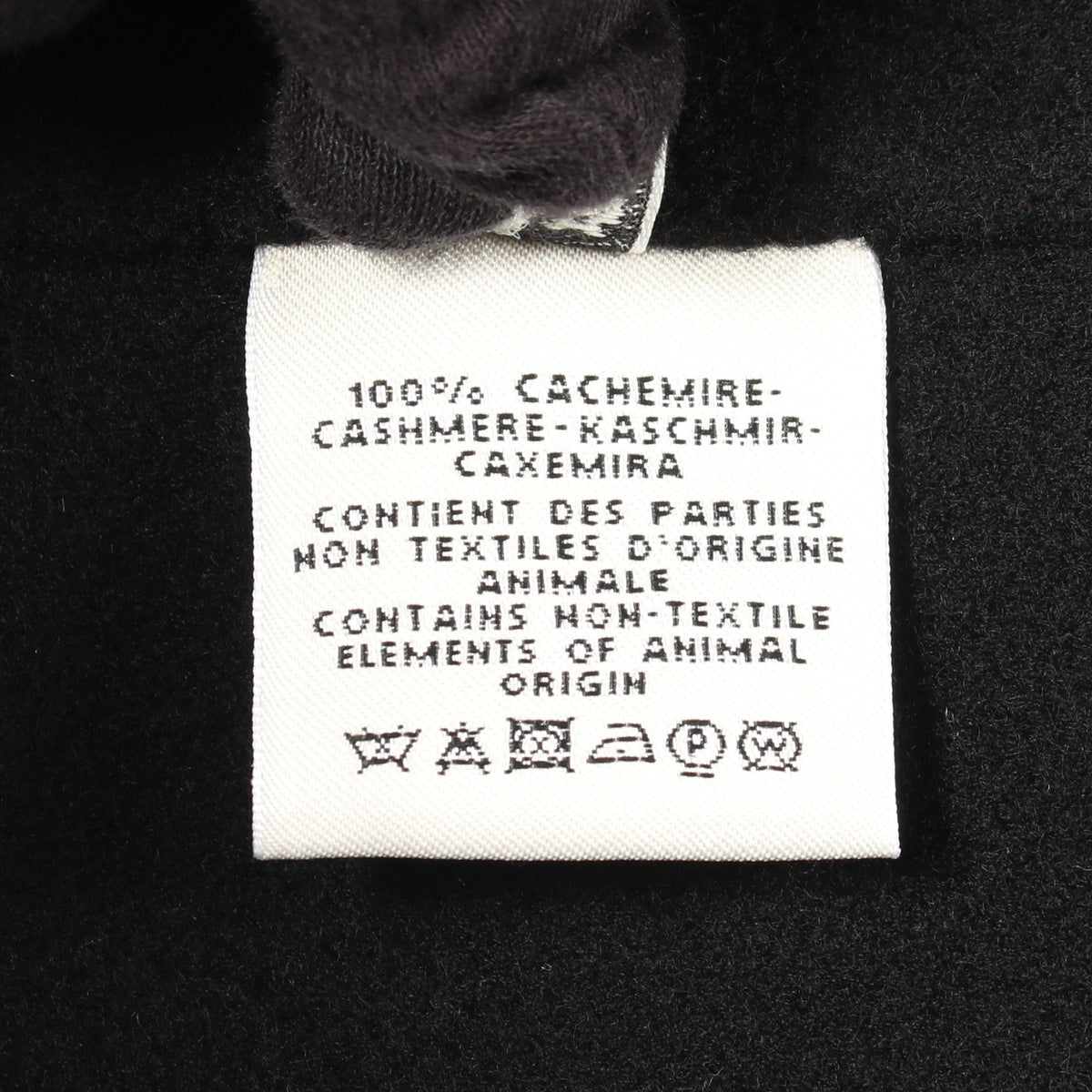 ショートコート カシミヤ ブラック エルメス アウター HERMES