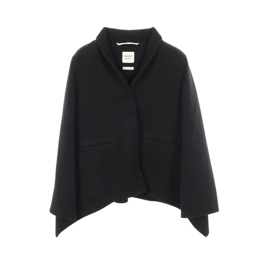 ショートコート カシミヤ ブラック エルメス アウター HERMES