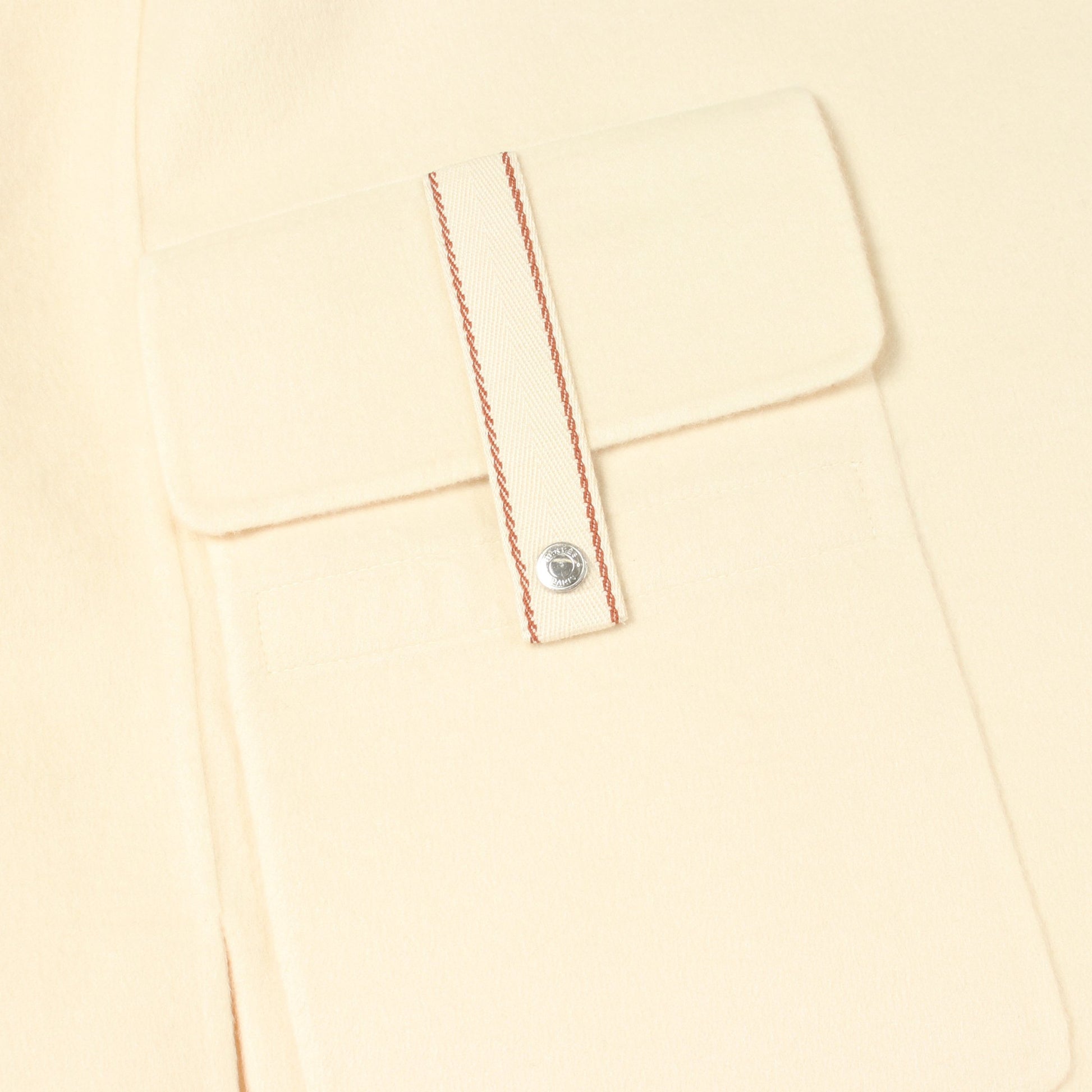 ロングジレ ベスト カシミヤ アイボリー エルメス トップス HERMES