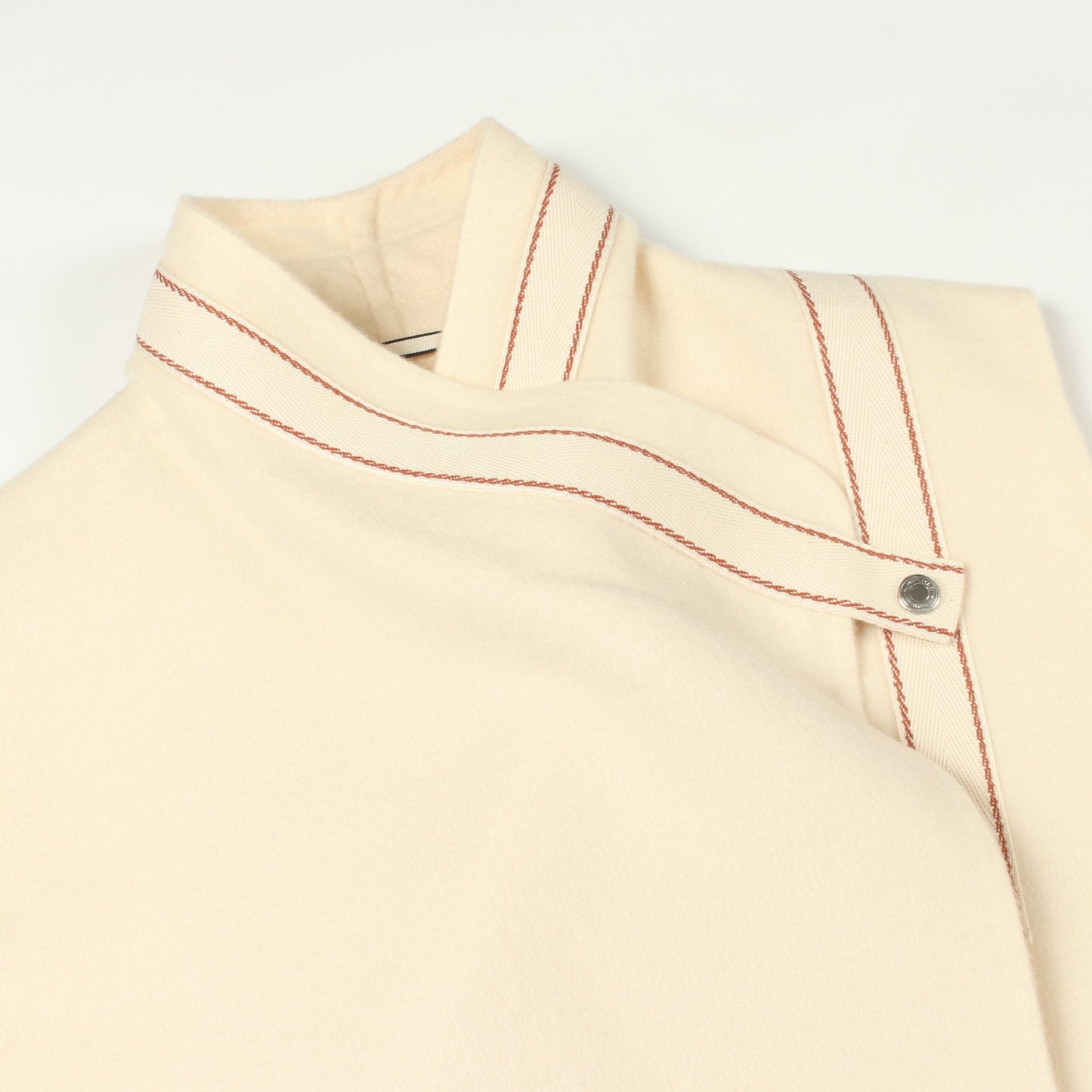 ロングジレ ベスト カシミヤ アイボリー エルメス トップス HERMES