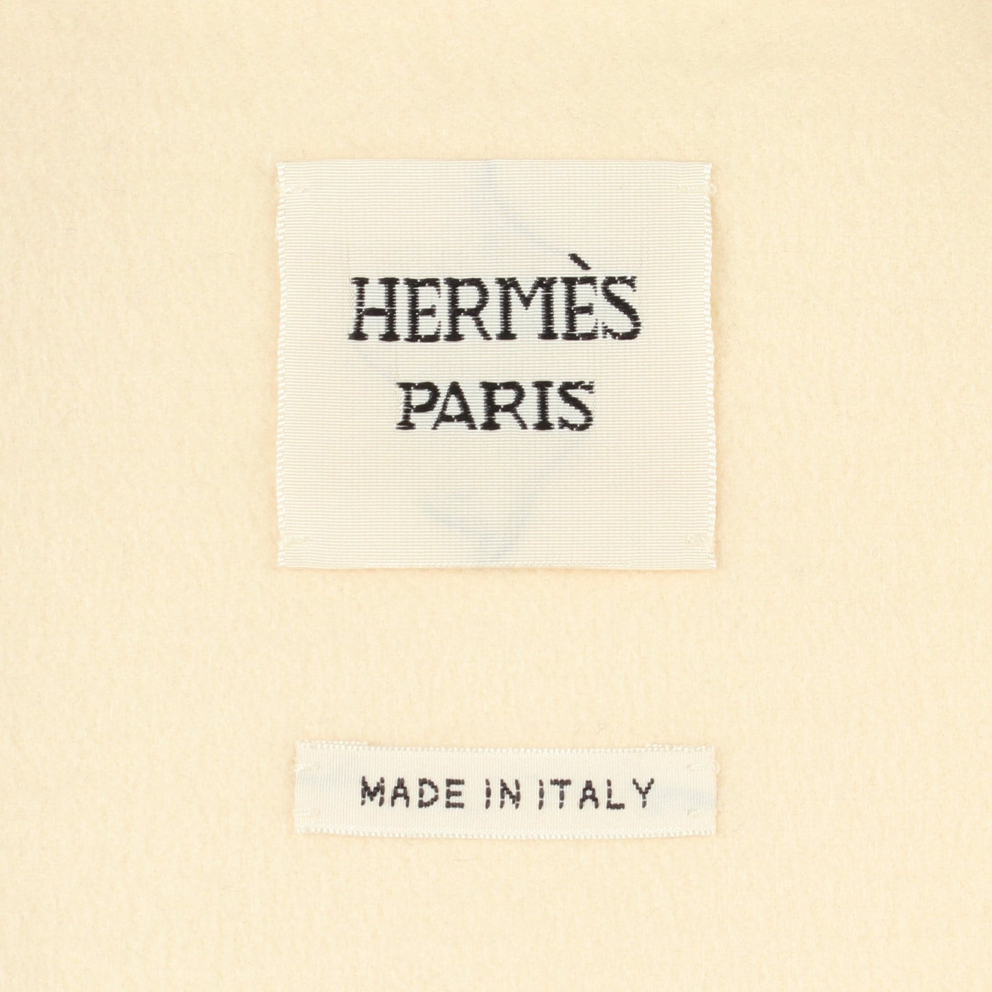 ロングジレ ベスト カシミヤ アイボリー エルメス トップス HERMES
