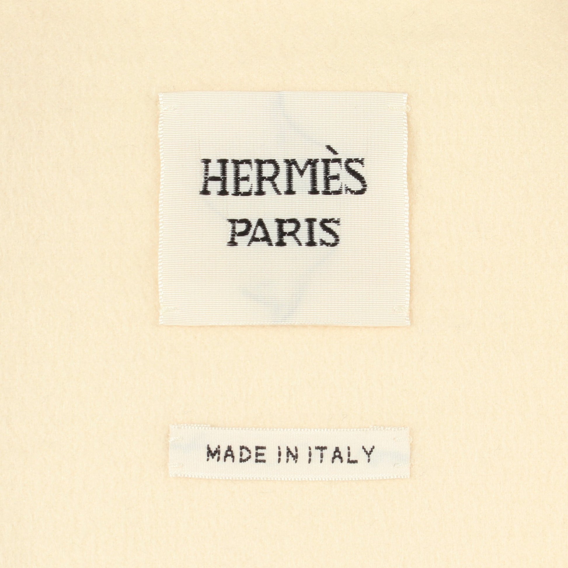 ロングジレ ベスト カシミヤ アイボリー エルメス トップス HERMES