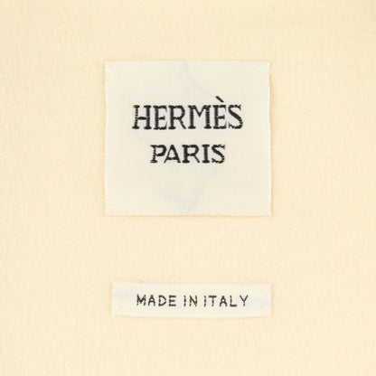 ロングジレ ベスト カシミヤ アイボリー エルメス トップス HERMES