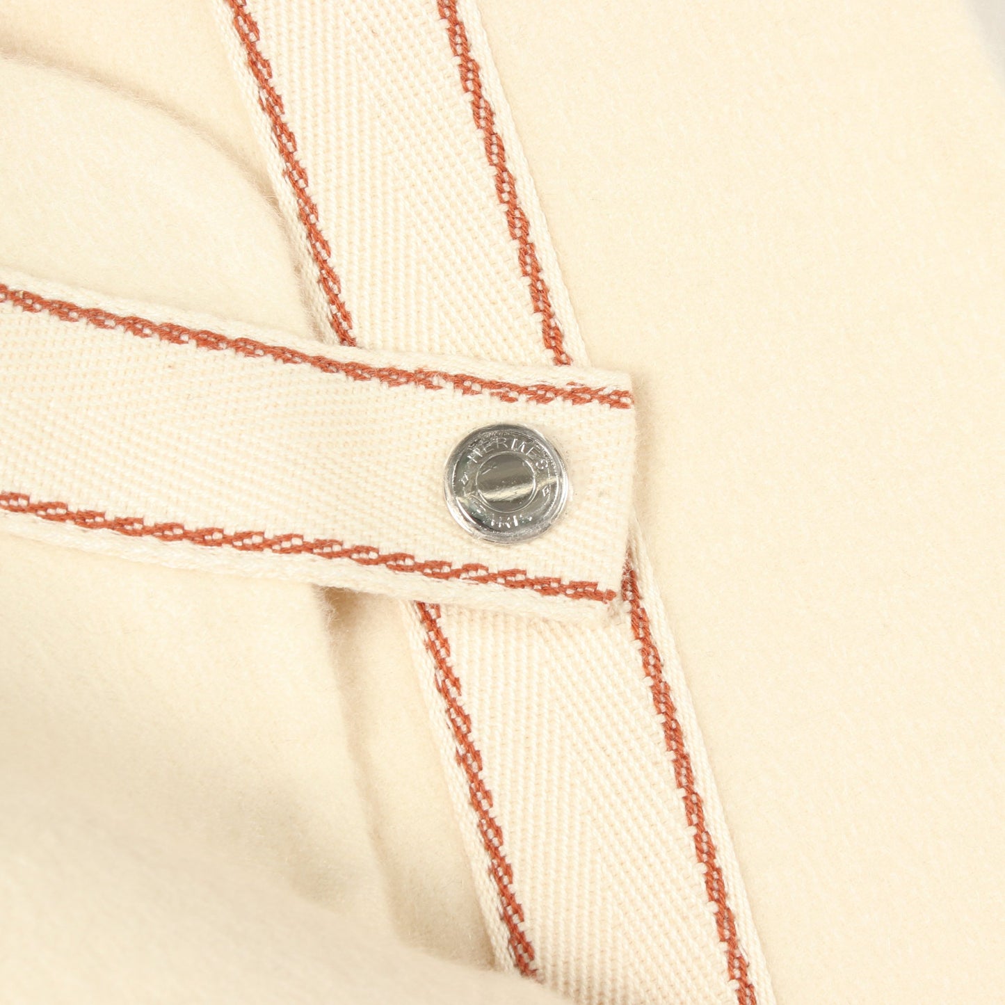 ロングジレ ベスト カシミヤ アイボリー エルメス トップス HERMES