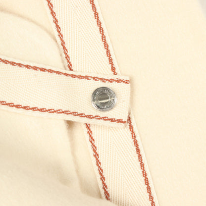 ロングジレ ベスト カシミヤ アイボリー エルメス トップス HERMES