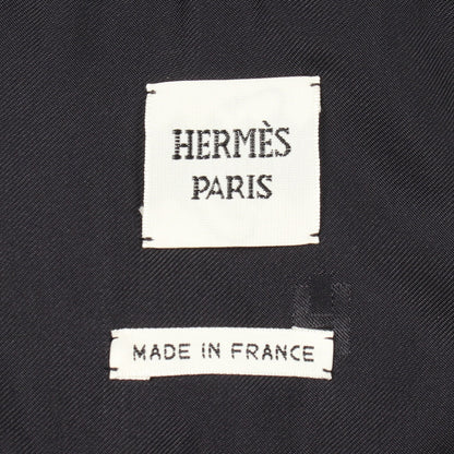 セリエボタン ワイドレッグ サロペット ウール ブラック エルメス ワンピース HERMES
