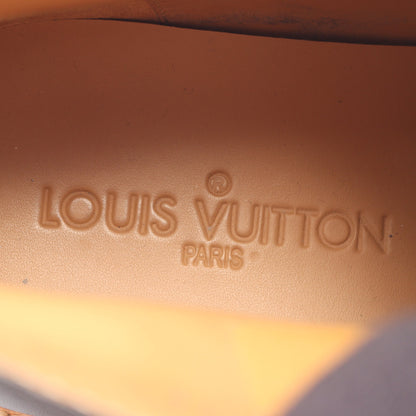 チャッカブーツ ショート ブーツ レザー ネイビー ルイヴィトン シューズ LOUIS VUITTON