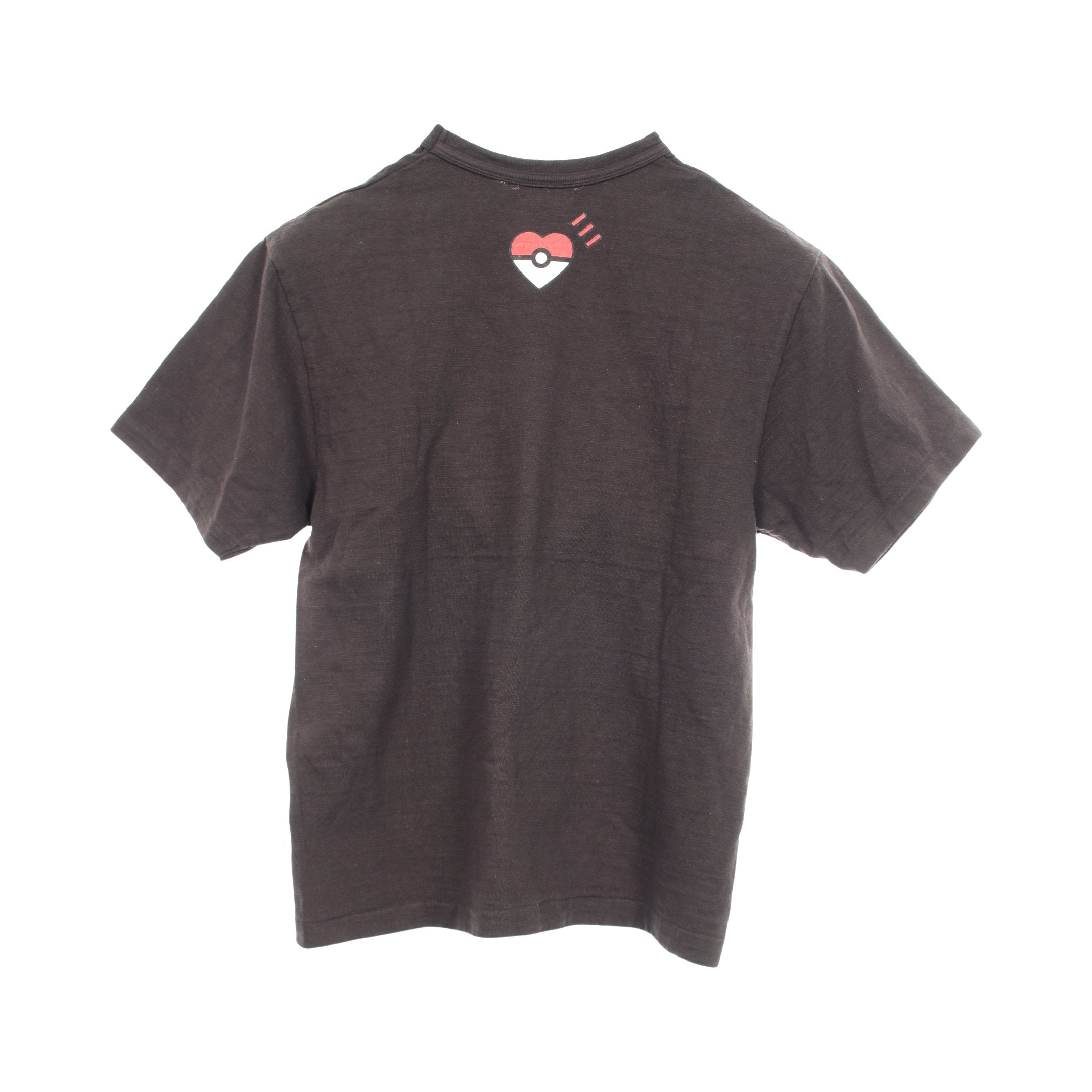 HUMAN MADE × POKEMON ピカチュウ 半袖Tシャツ コットン ブラック