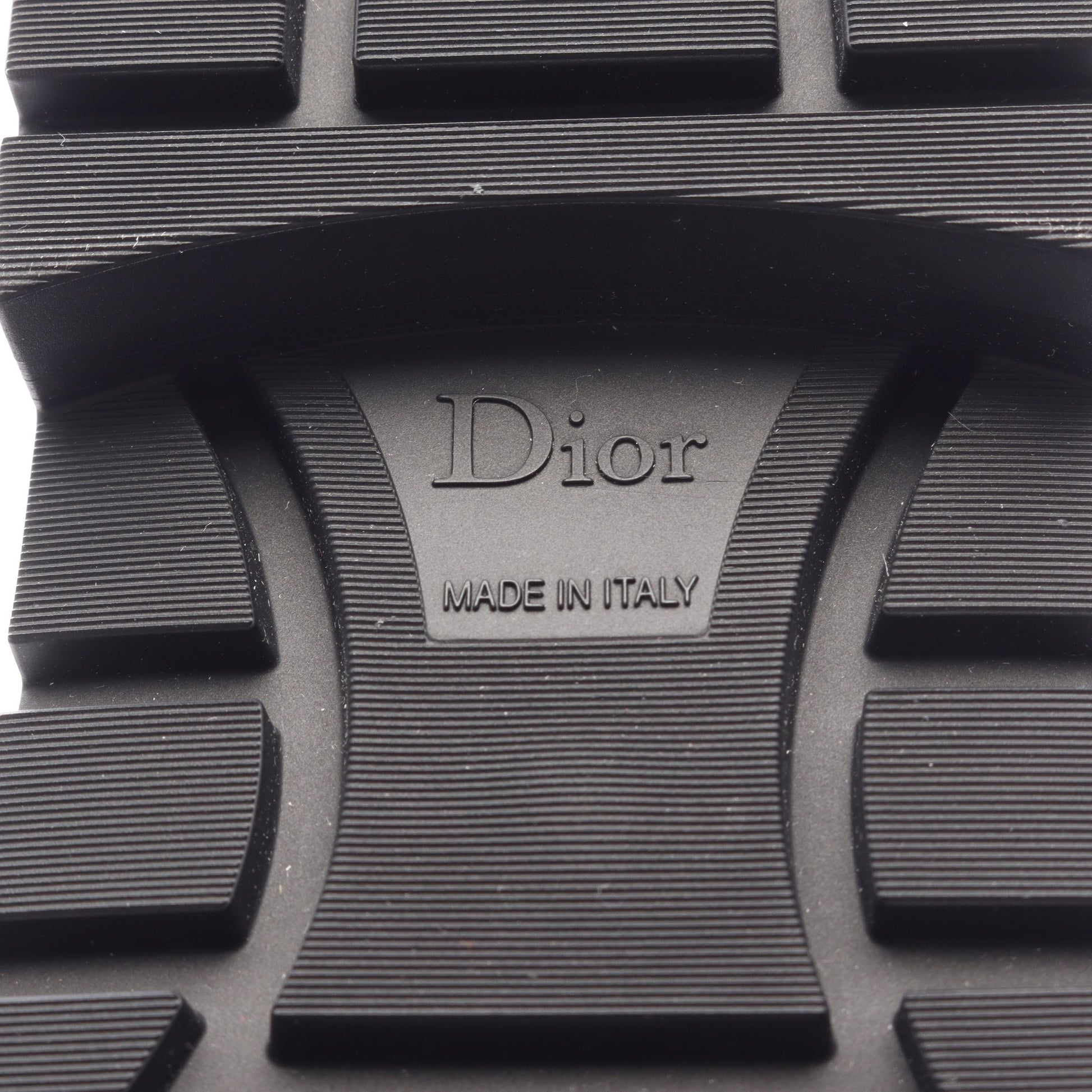 DIOR CAMP レース ブーツ ラバー ブラック クリスチャンディオール シューズ Christian Dior