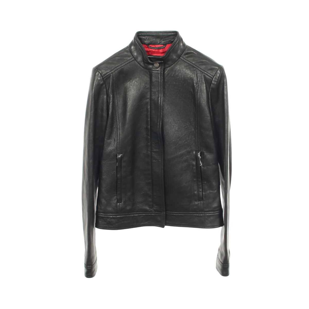 シングル ライダースジャケット レザー ブラック グッチ アウター GUCCI