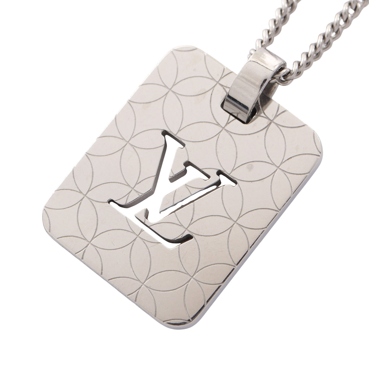 バンダンティフ シャンゼリゼ PM ネックレス シルバー ルイヴィトン アクセサリー LOUIS VUITTON