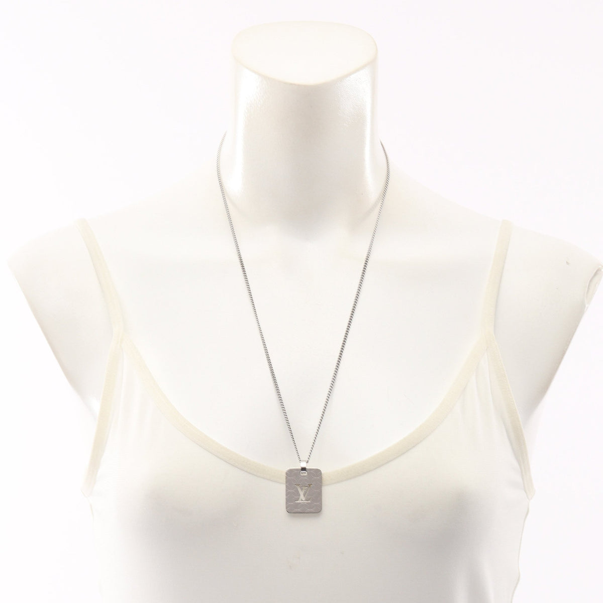 バンダンティフ シャンゼリゼ PM ネックレス シルバー ルイヴィトン アクセサリー LOUIS VUITTON