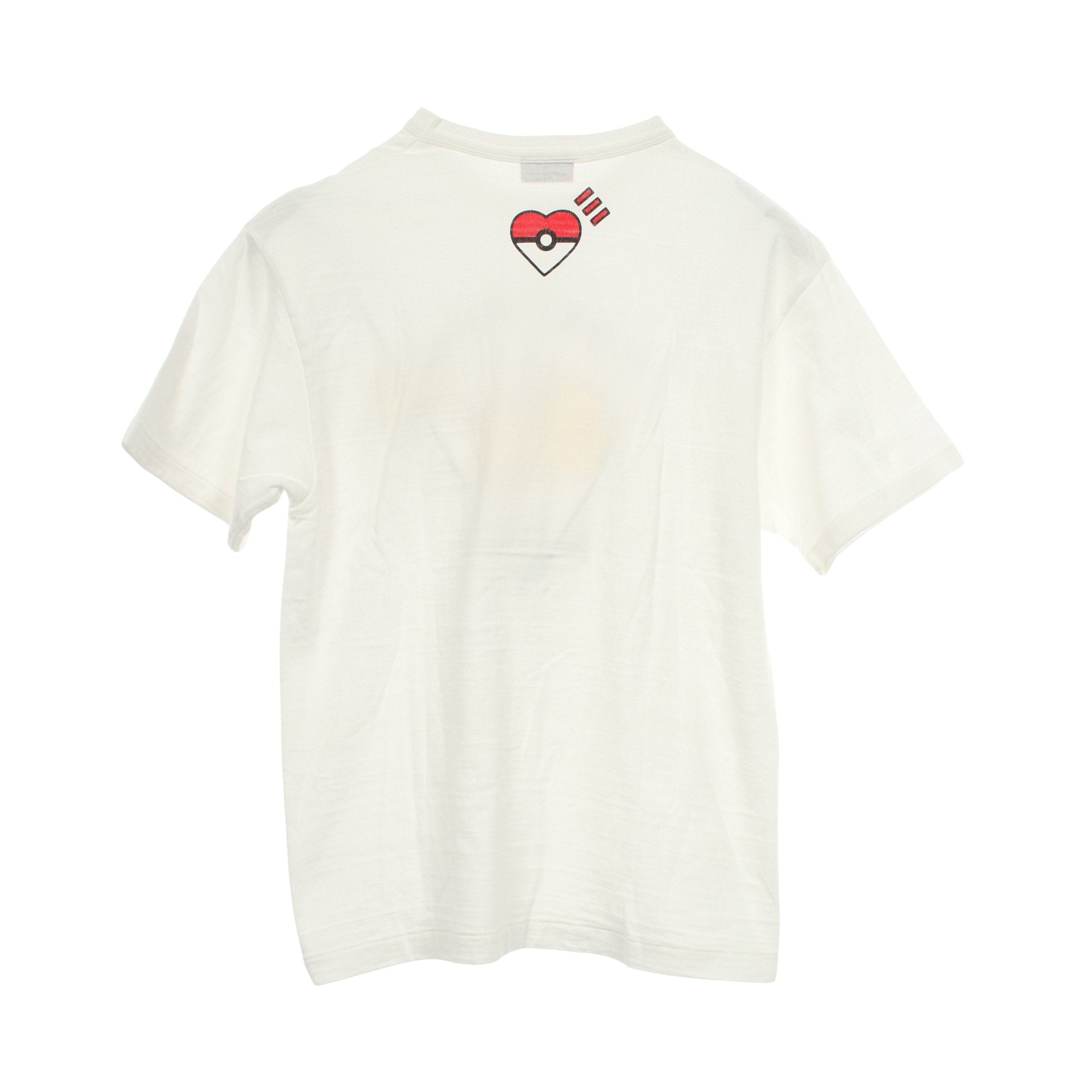 HUMAN MADE × POKEMON ピカチュウ 半袖Tシャツ コットン ホワイト