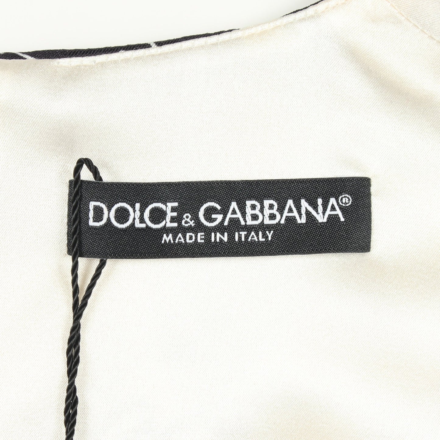 フラワー ノースリーブ ワンピース ビスコース ナイロン ホワイト ブラック マルチカラー ドルチェアンドガッバーナ ワンピース DOLCE&GABBANA