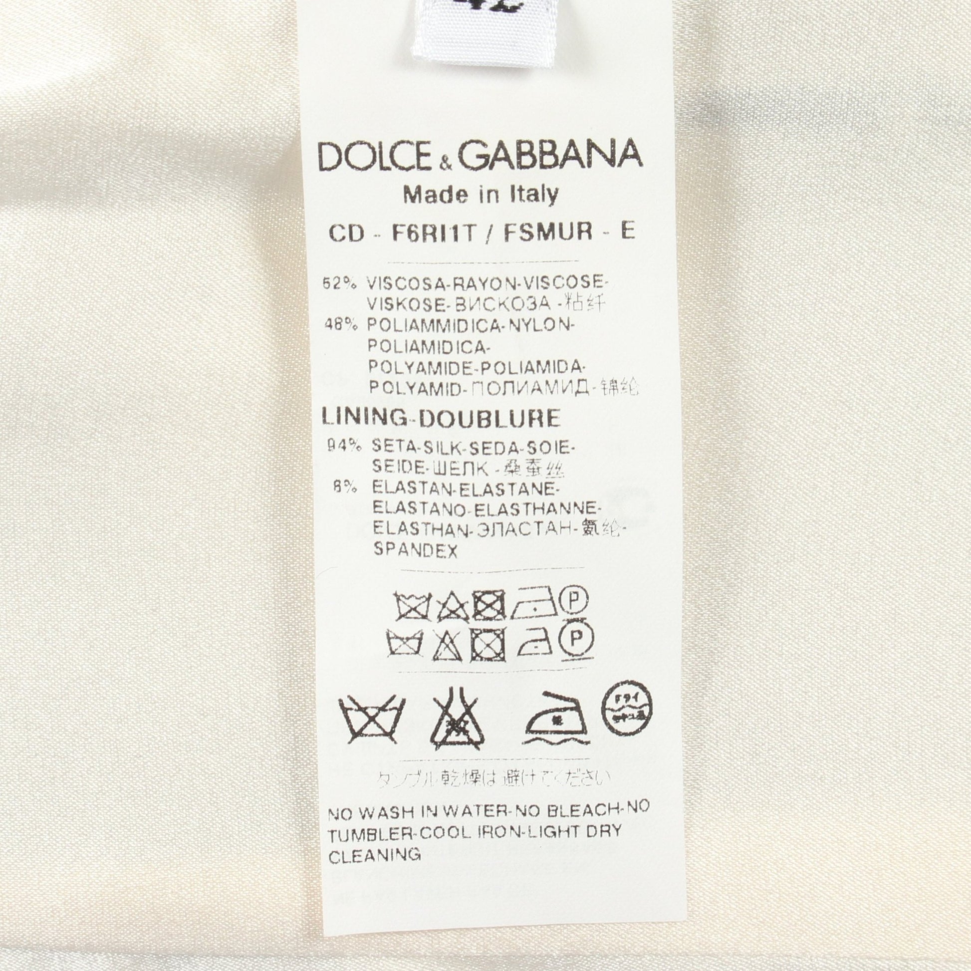 フラワー ノースリーブ ワンピース ビスコース ナイロン ホワイト ブラック マルチカラー ドルチェアンドガッバーナ ワンピース DOLCE&GABBANA