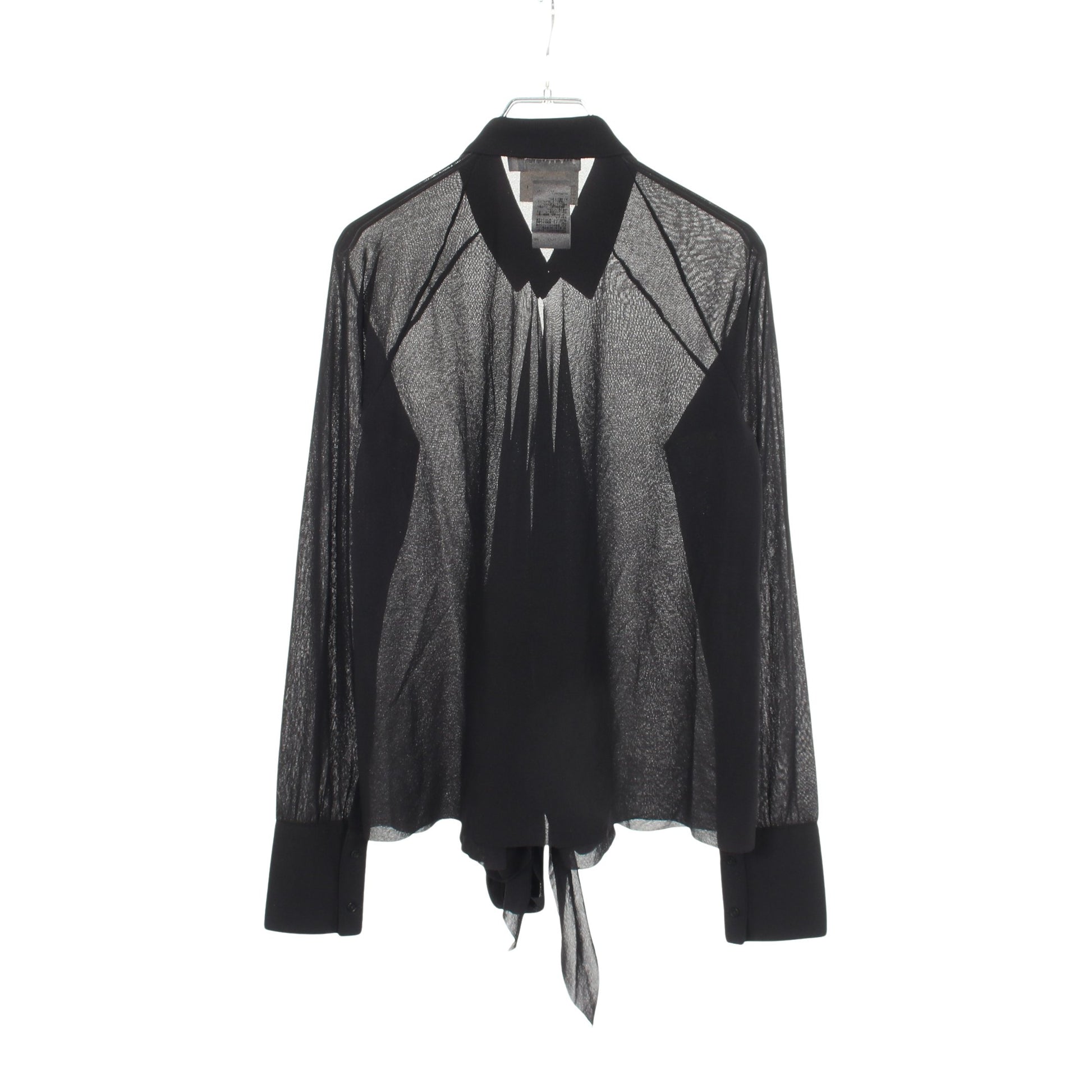 長袖 ブラウス ナイロン ブラック ジルサンダー トップス JIL SANDER