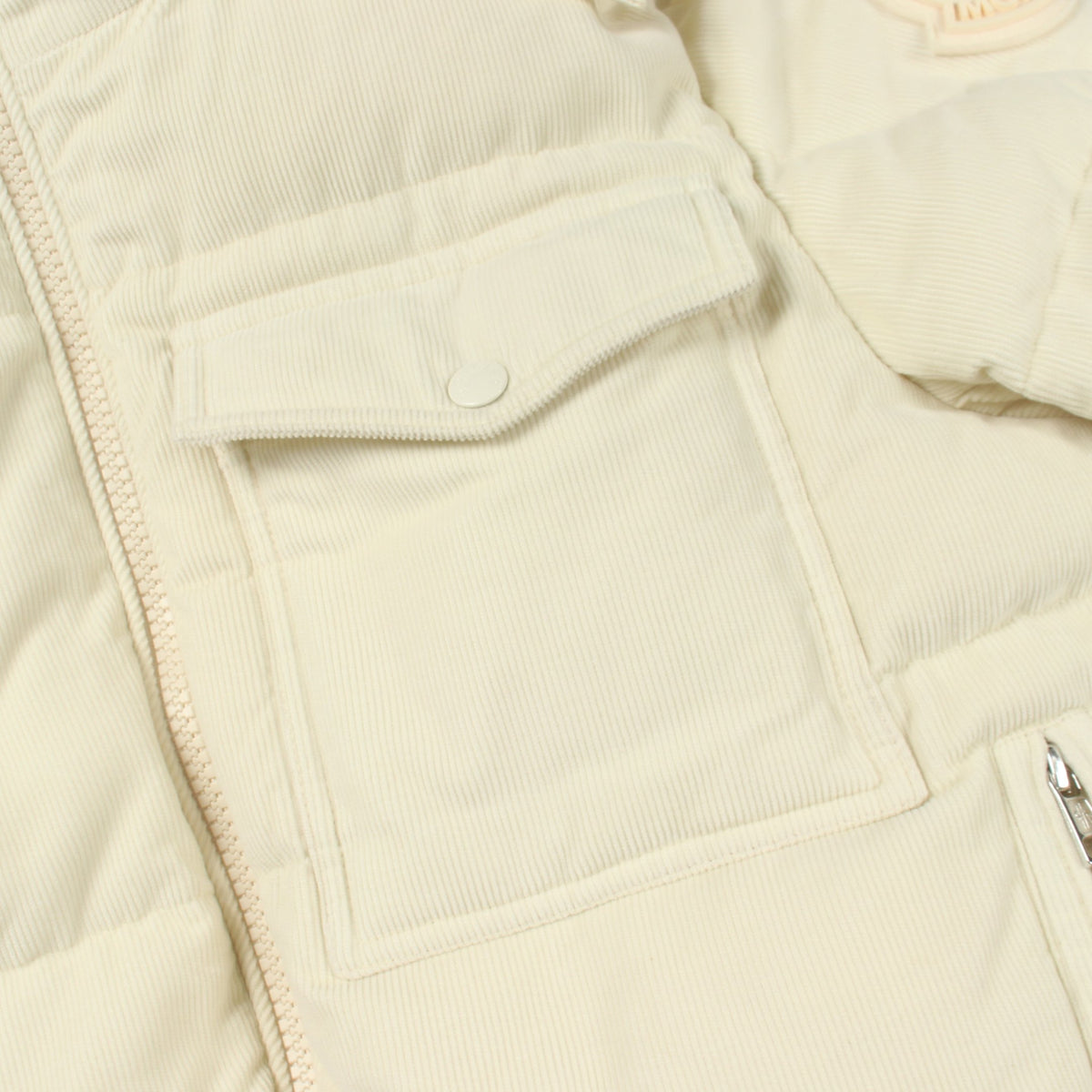 VIGNEMALE コーデュロイ ダウンジャケット コットン オフホワイト モンクレール アウター MONCLER