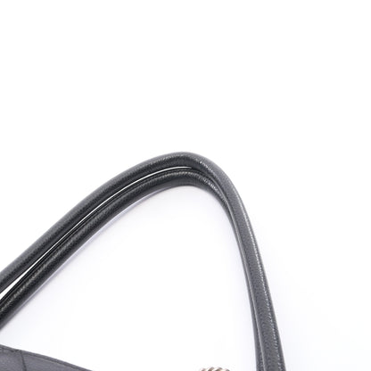 復刻トート ハンドバッグ トートバッグ キャビアスキン ブラック シルバー金具 シャネル バッグ CHANEL
