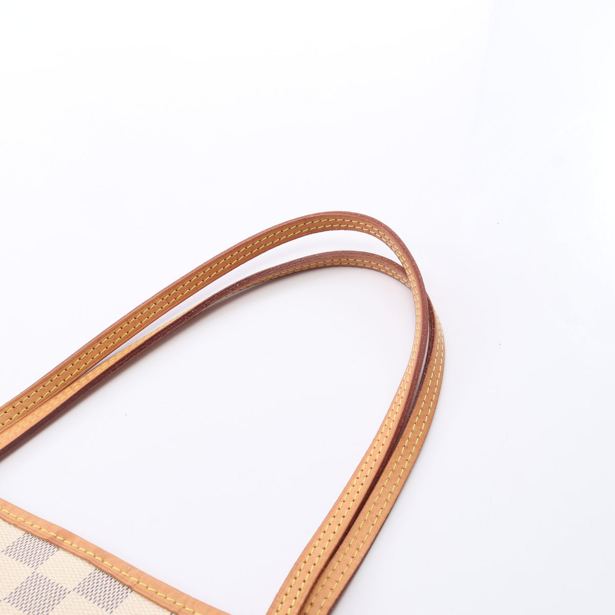 ネヴァーフルMM ダミエアズール ローズバレリーヌ ショルダーバッグ トートバッグ PVC レザー ホワイト ルイヴィトン バッグ LOUIS VUITTON