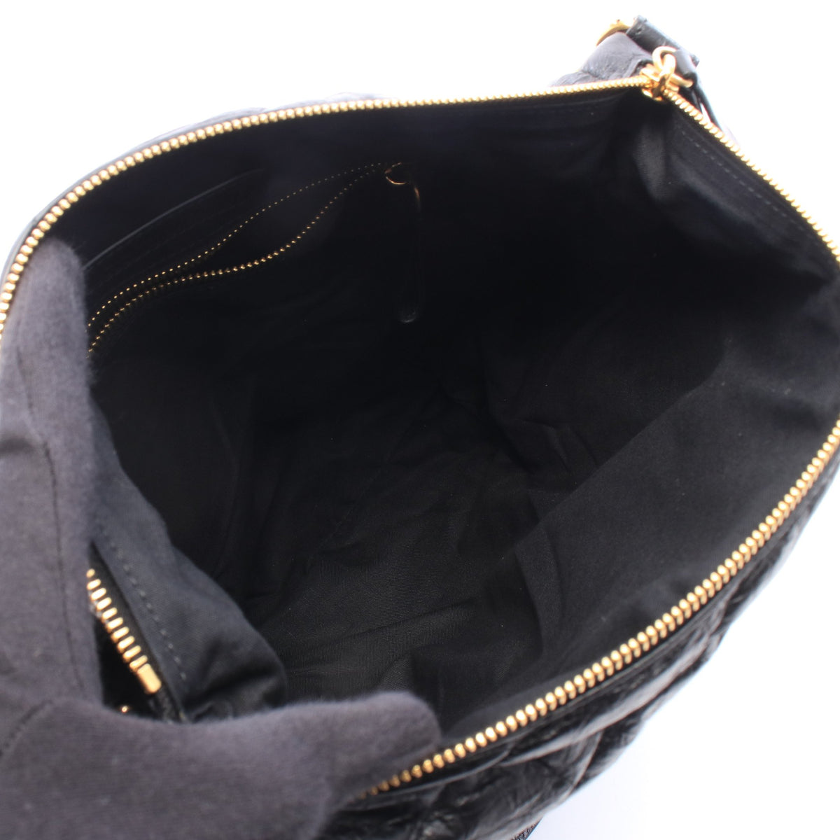 クラッシュ ホーボー ミディアム チェーンショルダーバッグ レザー ブラック バレンシアガ バッグ BALENCIAGA