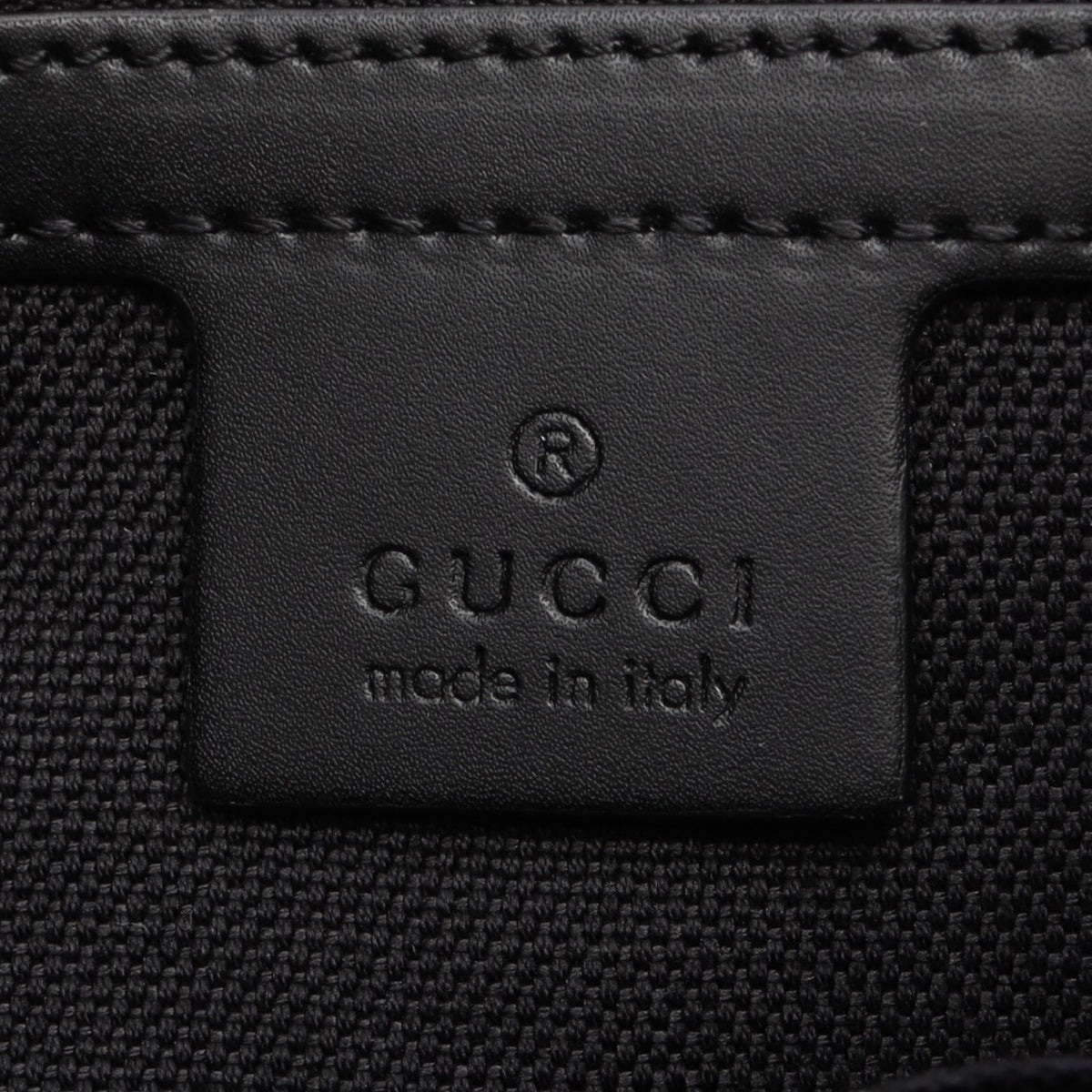 GGスプリーム メッセンジャーバッグ シェリーライン ショルダーバッグ PVC レザー ブラック マルチカラー グッチ バッグ GUCCI