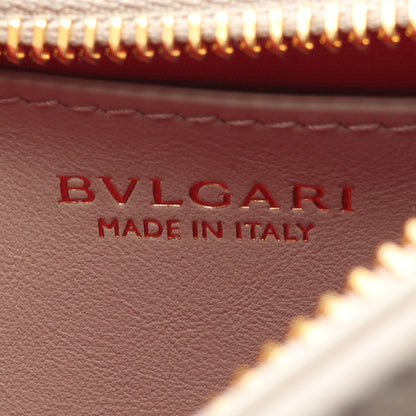 セルペンティ エリプス スモール 2WAY チェーンショルダーバッグ レザー ライトグレー ブルガリ バッグ BVLGARI