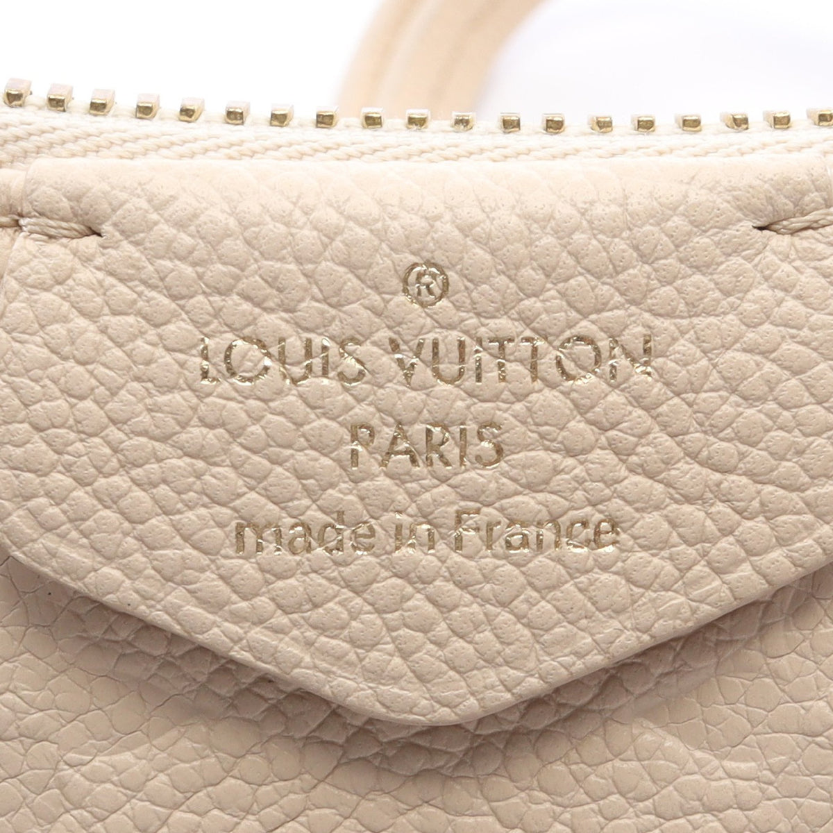 イージーポーチ モノグラムアンプラント クレーム 2WAY チェーンショルダーバッグ レザー アイボリー ルイヴィトン バッグ LOUIS VUITTON