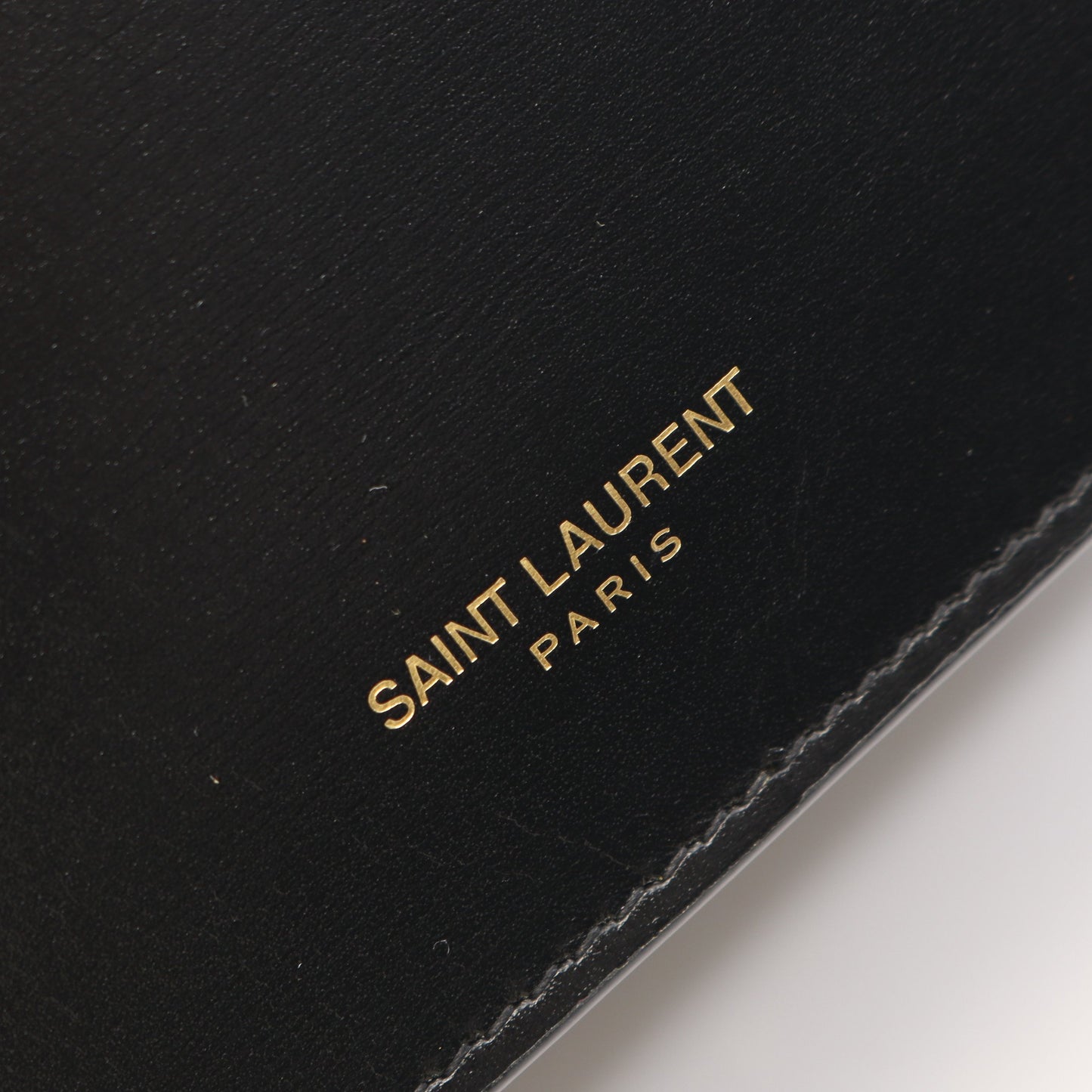 ショルダーバッグ レザー ブラック サンローランパリ バッグ SAINT LAURENT PARIS