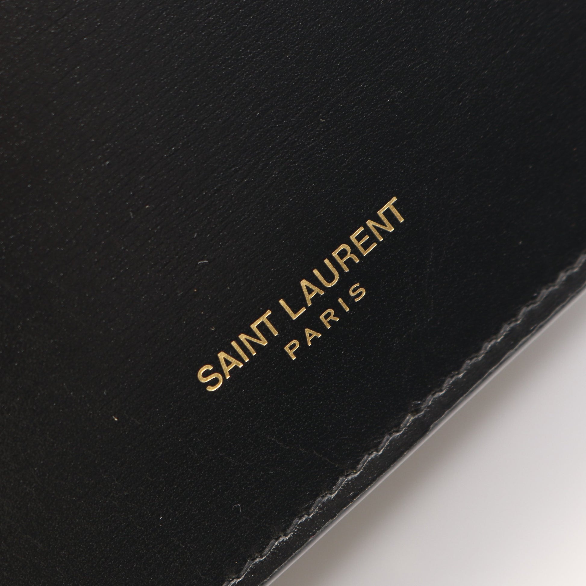 ショルダーバッグ レザー ブラック サンローランパリ バッグ SAINT LAURENT PARIS