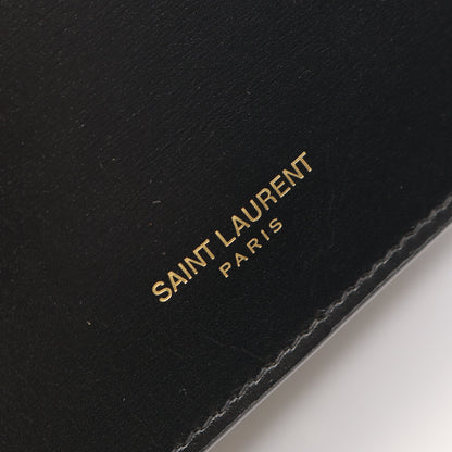 ショルダーバッグ レザー ブラック サンローランパリ バッグ SAINT LAURENT PARIS