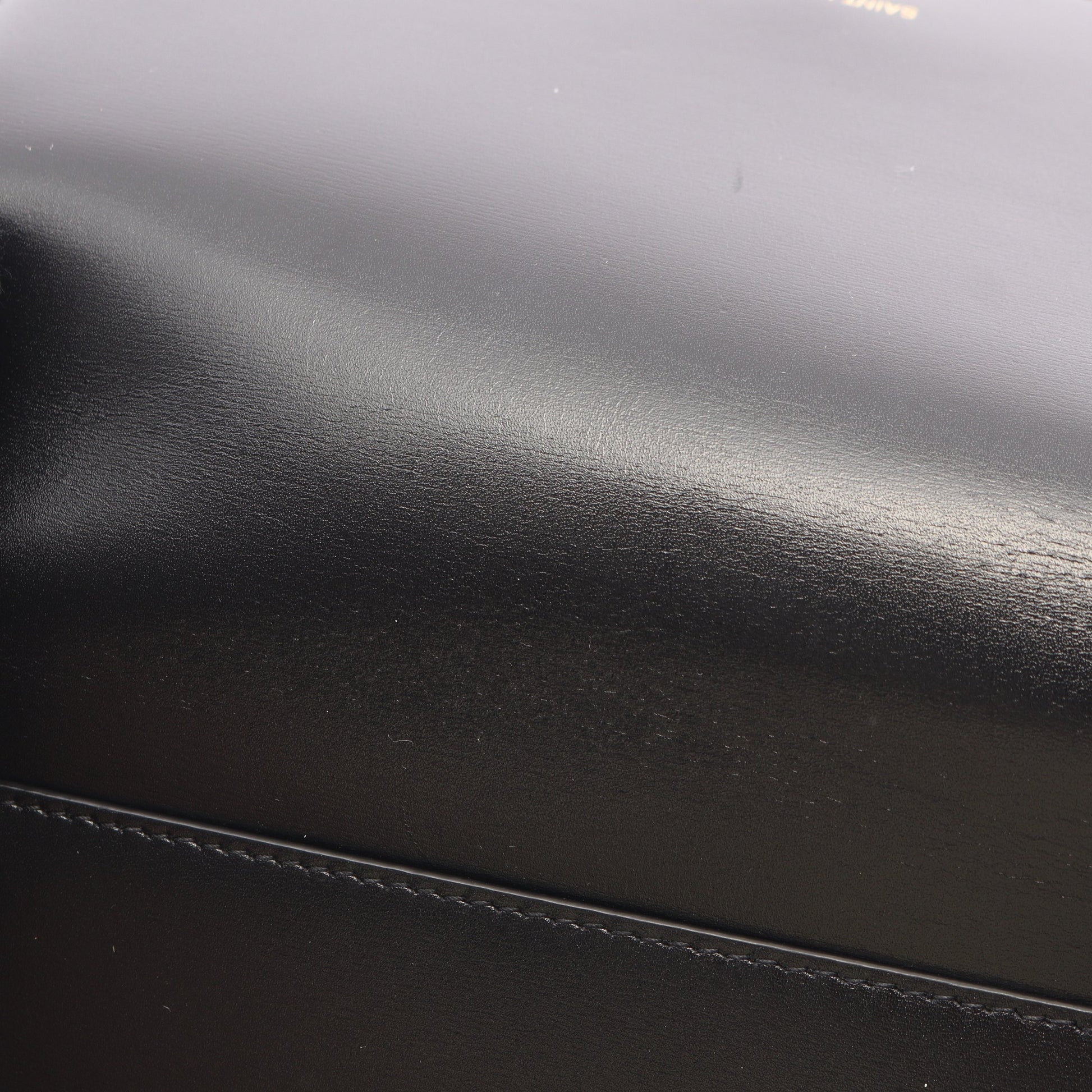 ショルダーバッグ レザー ブラック サンローランパリ バッグ SAINT LAURENT PARIS