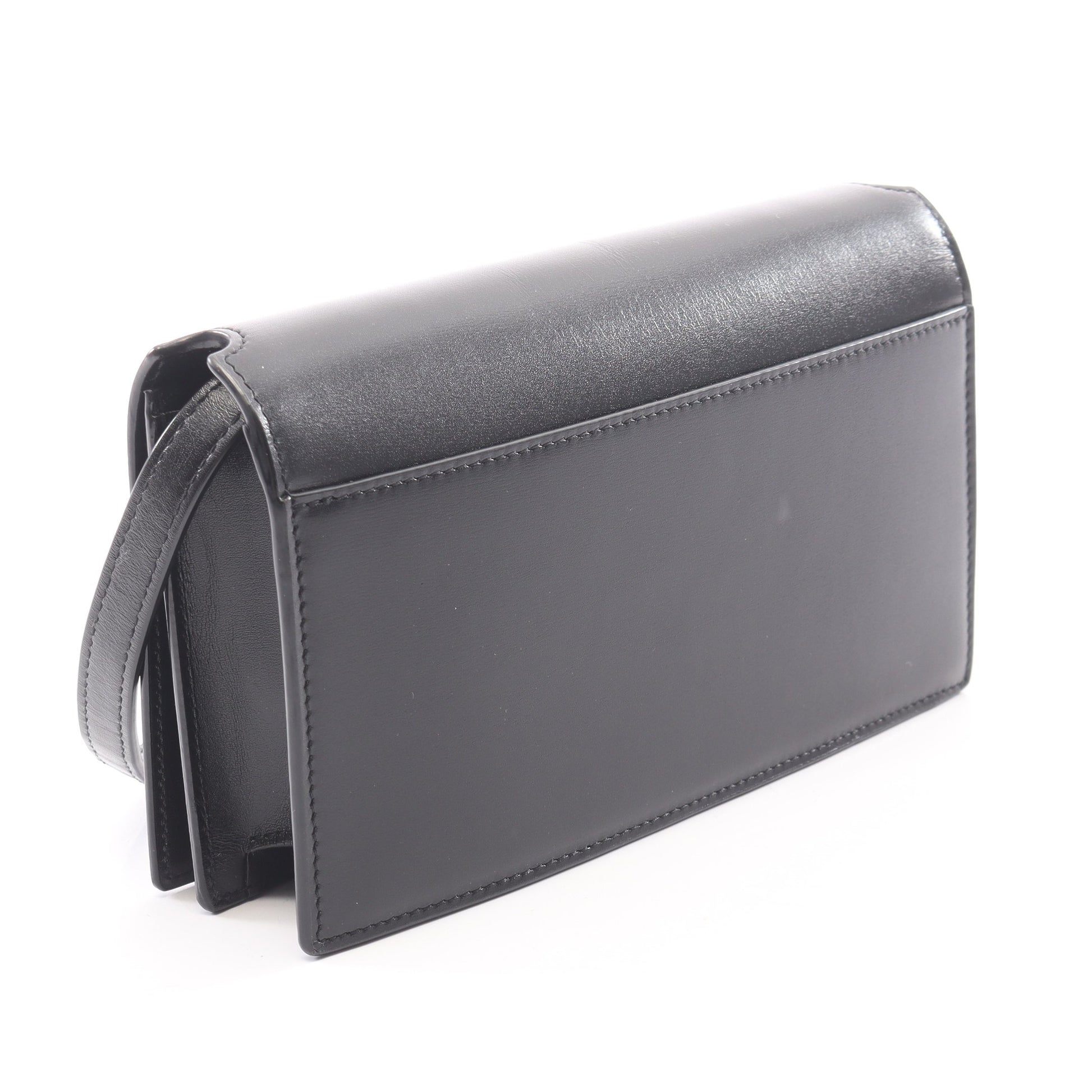 ショルダーバッグ レザー ブラック サンローランパリ バッグ SAINT LAURENT PARIS