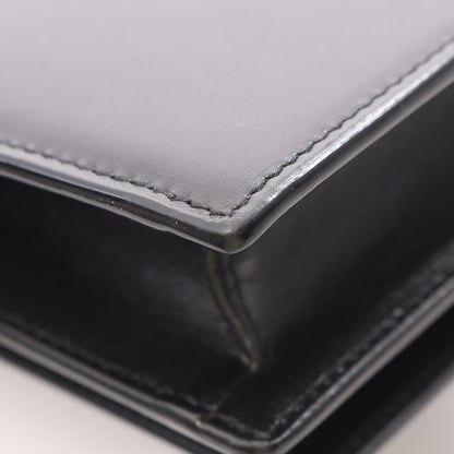 ショルダーバッグ レザー ブラック サンローランパリ バッグ SAINT LAURENT PARIS