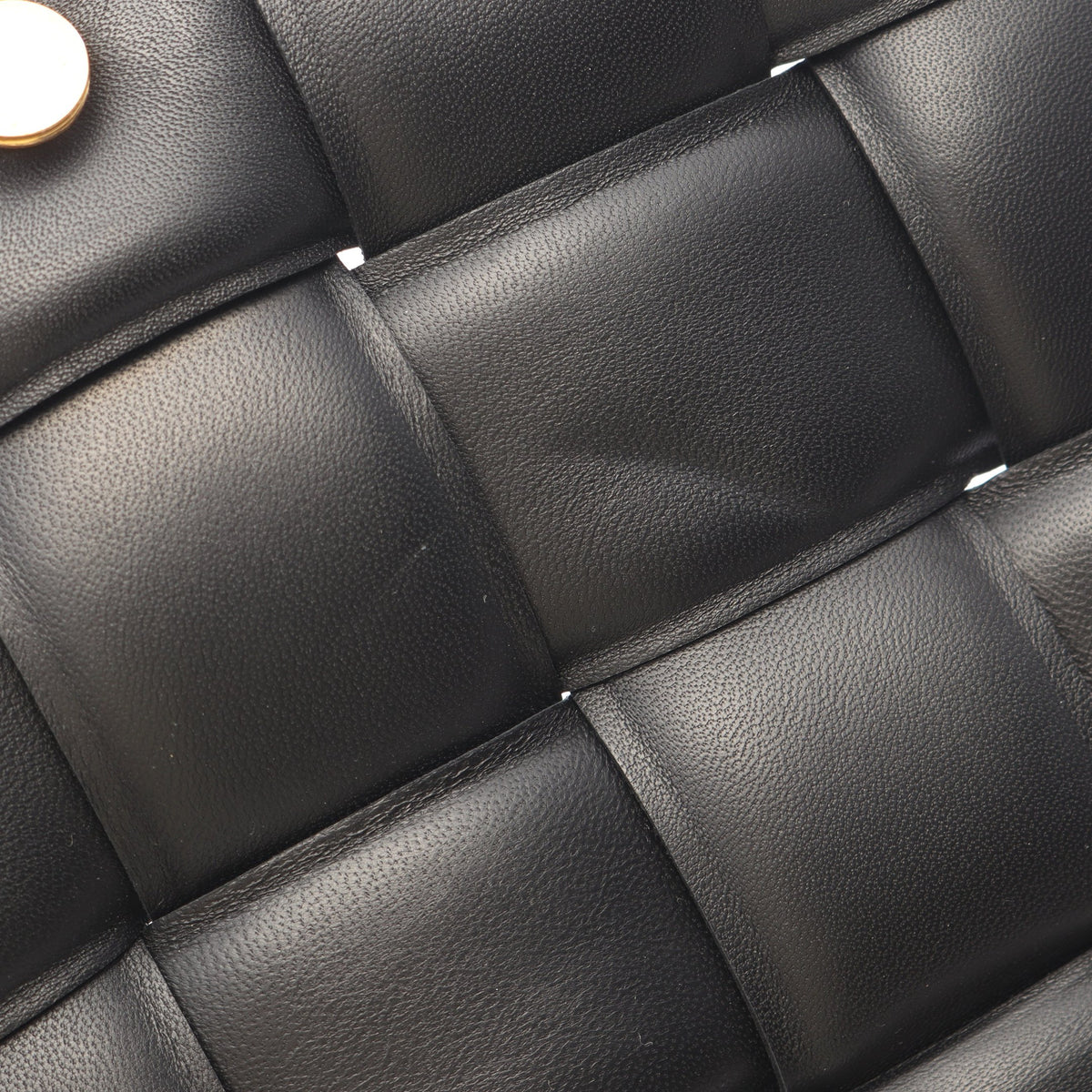 パデッド カセット ショルダーバッグ レザー ブラック ボッテガヴェネタ バッグ BOTTEGA VENETA