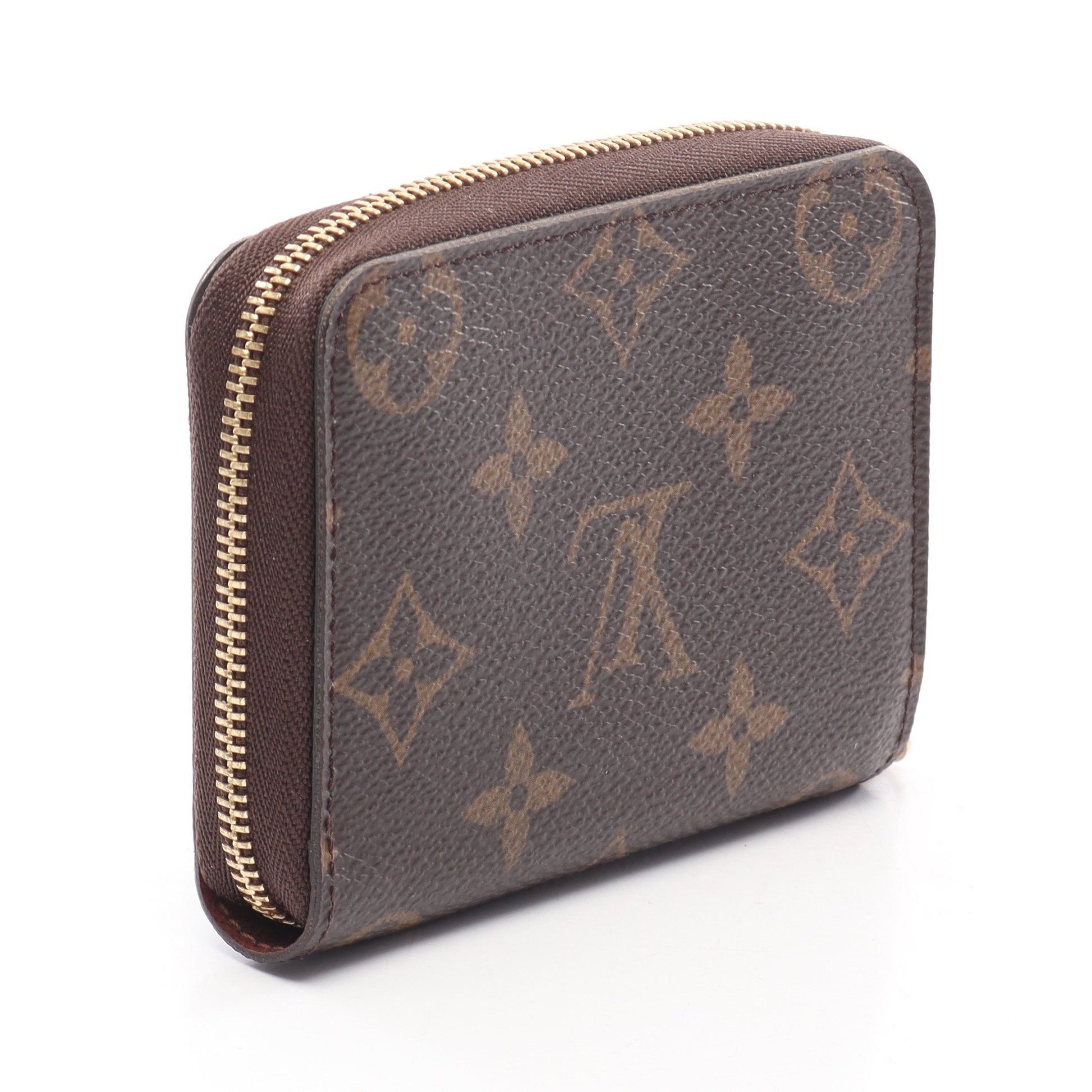 ジッピー コインパース モノグラム コインケース PVC ブラウン ルイヴィトン 財布・小物 LOUIS VUITTON